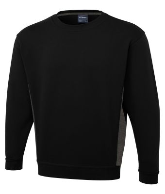 280gsm Two Tone Crew Neck Sweatshirt