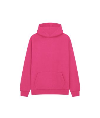 Urban Hoodie with ipod and phone pocket - Fuchsia / 3/4