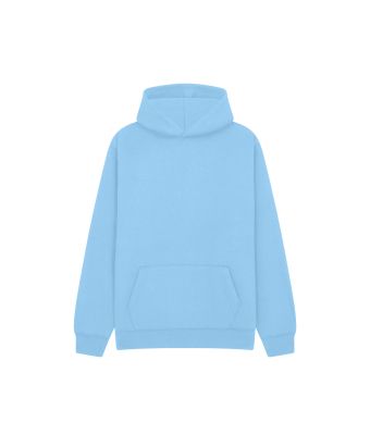 Urban Hoodie with ipod and phone pocket - Powder Blue / 3/4