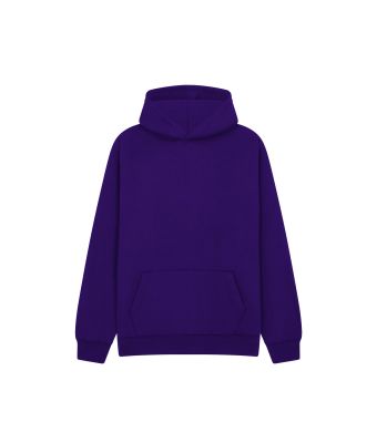 Urban Hoodie with ipod and phone pocket - Purple / 3/4