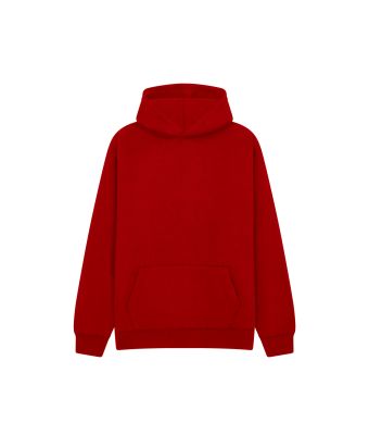 Urban Hoodie with ipod and phone pocket - Red / 3/4