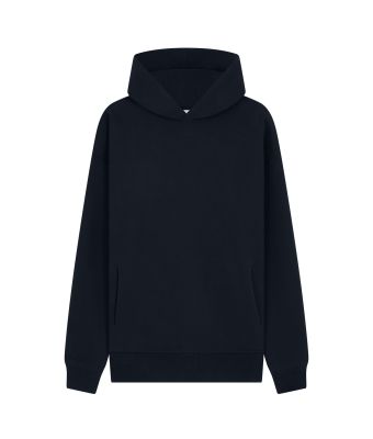 Ultra Oversized Premium Peach Finish Hoodie  - True Navy / XS