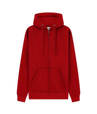 Urban Hoodie with ipod and phone pocket - Red / XS