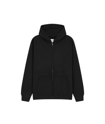 Urban Hoodie with ipod and phone pocket - Black / 3/4