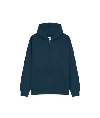 Urban Hoodie with ipod and phone pocket - Navy / 3/4